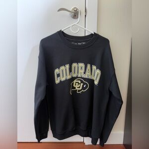 Colorado Buffaloes Arch & Logo Soft Style Gameday Crewneck